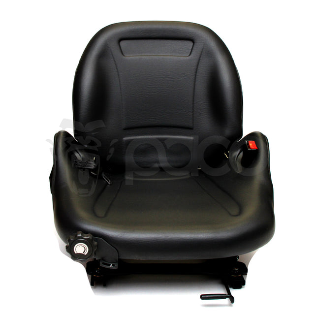 SIÈGE UNIVERSEL PLEINE SUSPENSION AVEC INTERRUPTEUR ET CEINTURE DE SÉCURITÉ P1261 - Panacea Aftermarket Co.