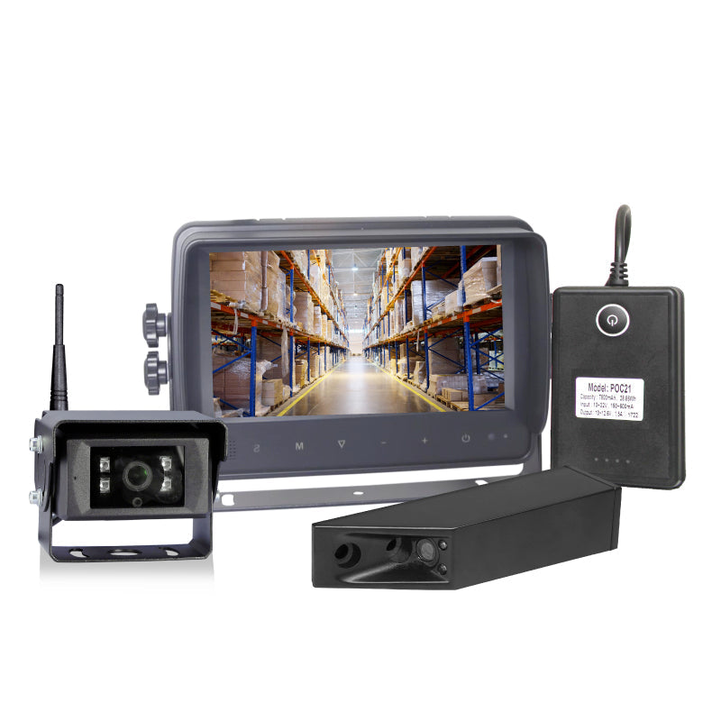 Kit de cámara completa inalámbrica impermeable Clear Vision HD de 7"