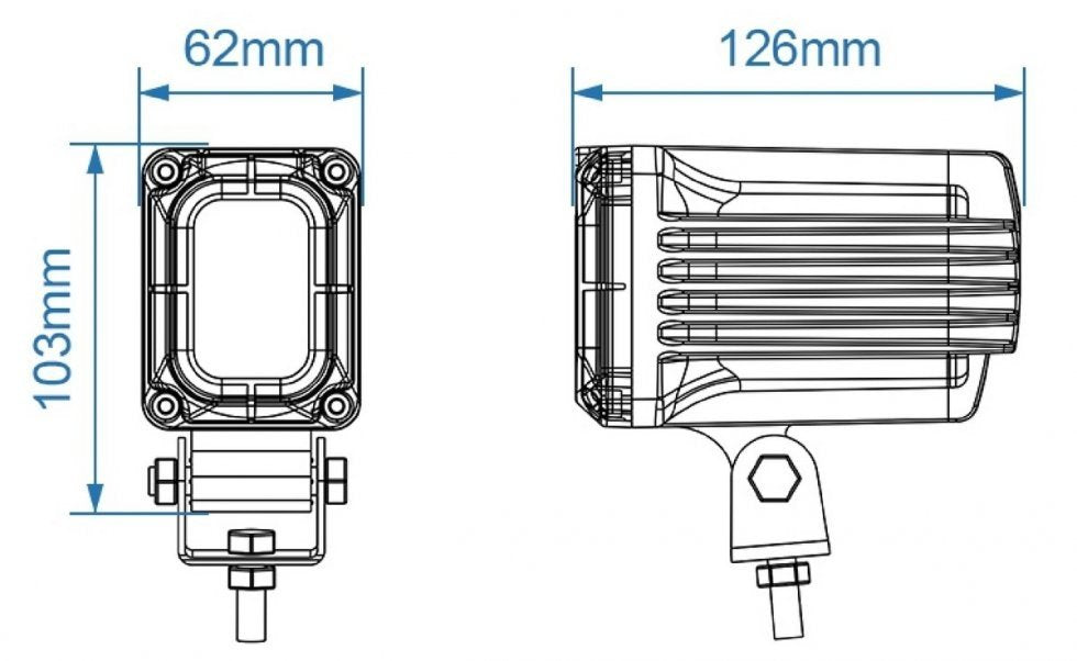 PJR3000 FORKLIFT PROJECTOR LIGHT