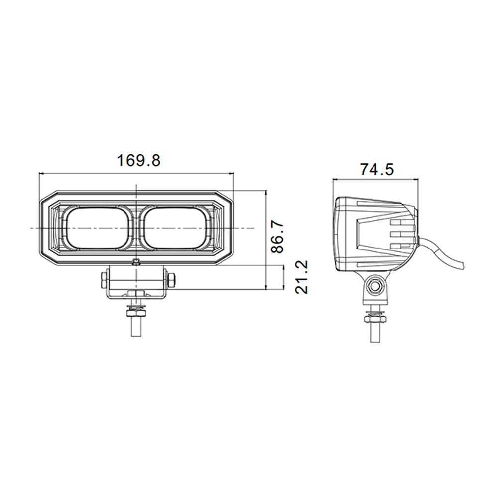 R9500 FORKLIFT ZONE LIGHT