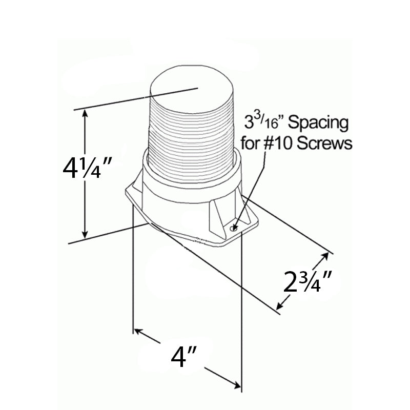 P0100S LED STROBE LIGHT, SHORT