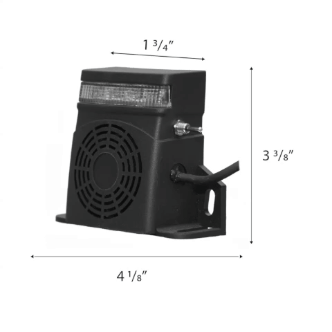 P0550 - 3 SOUNDS & WHITE STROBE FORKLIFT ALARM - Panacea Aftermarket Co.