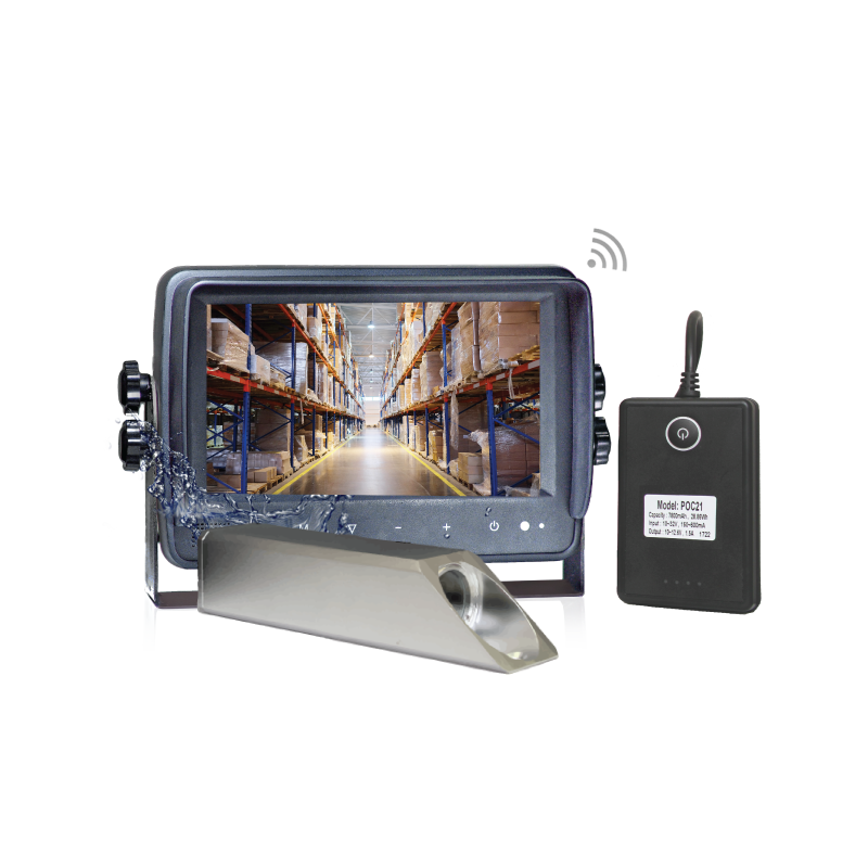 KIT DE CAMÉRA FRONTALE SANS FIL ÉTANCHE CLEAR VISION P5000-7 7"
