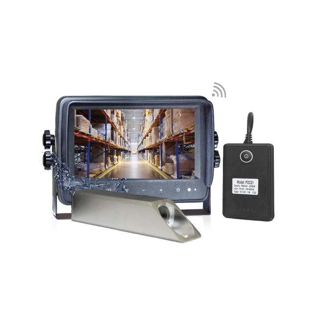 KIT DE CAMÉRA FRONTALE SANS FIL ÉTANCHE CLEAR VISION P5000-7 7" - Panacea Aftermarket Co.