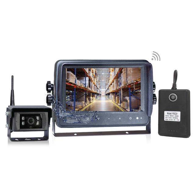 P5001-7 CLEAR VISION WATERPROOF WIRELESS BACK CAMERA KIT 7" - Panacea Aftermarket Co.