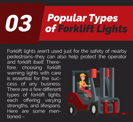 3 Different Types Of Forklift Lights