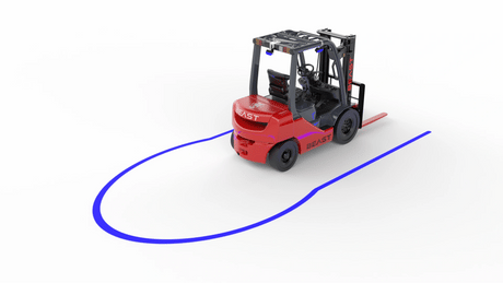 Creating Effective Safety Zones in Warehouses