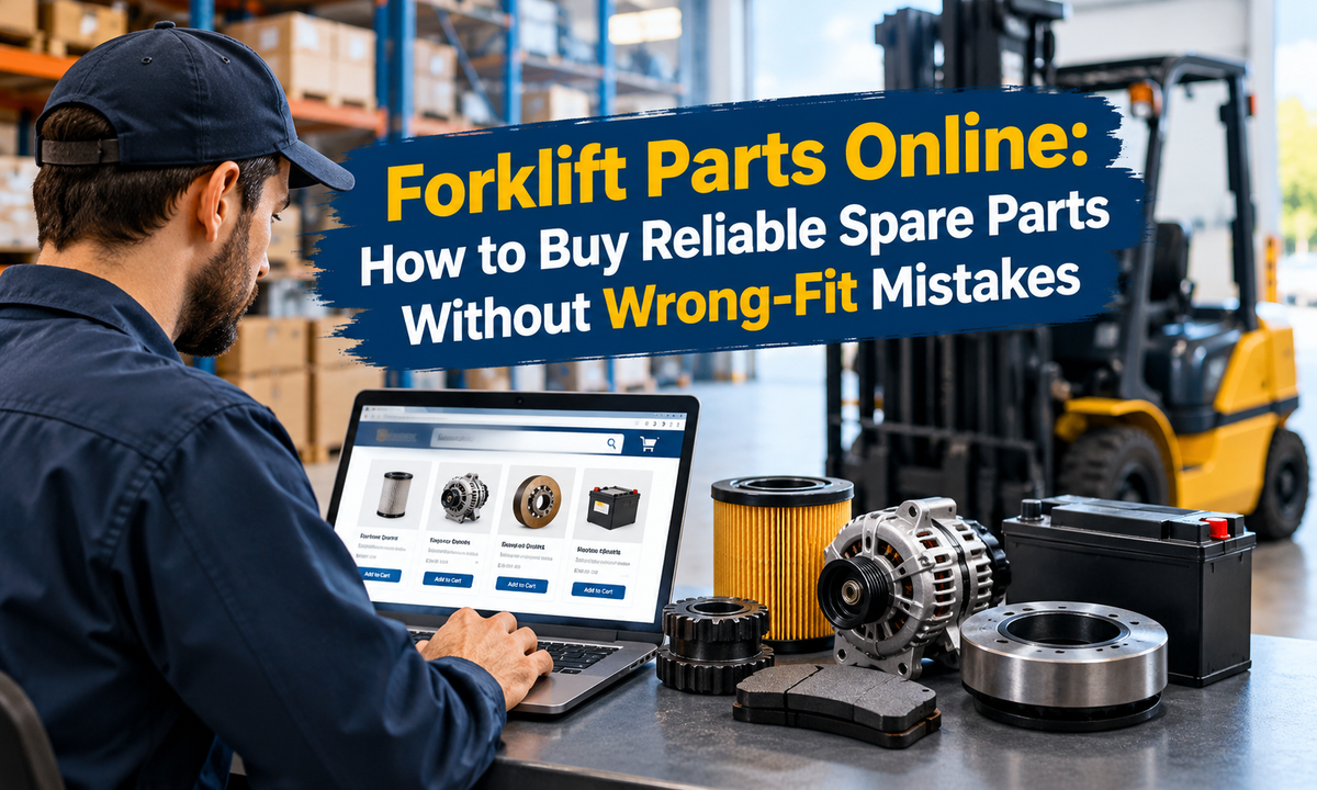 Forklift Parts Online: How to Buy Without Mistakes