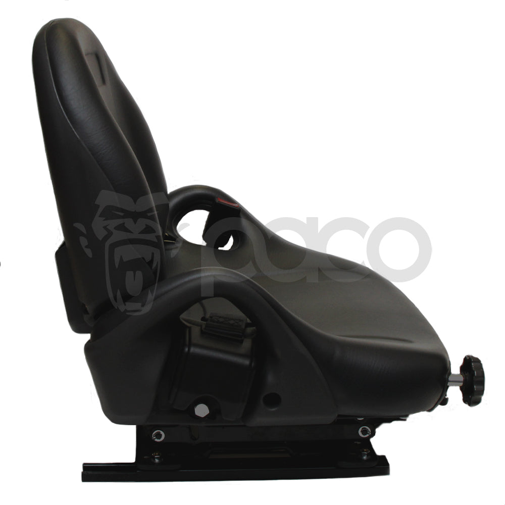 UNIVERSAL SEAT FULL SUSPENSION WITH SWITCH AND SEATBELT P1261