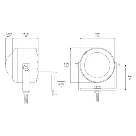 P2323i FORKLIFT MINI SPOT LIGHT
