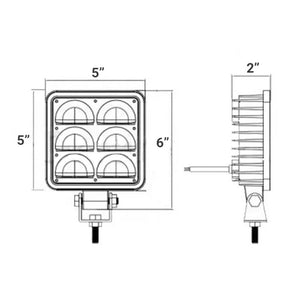 P9901 LAMPE À ARC POUR CHARIOT ÉLÉVATEUR