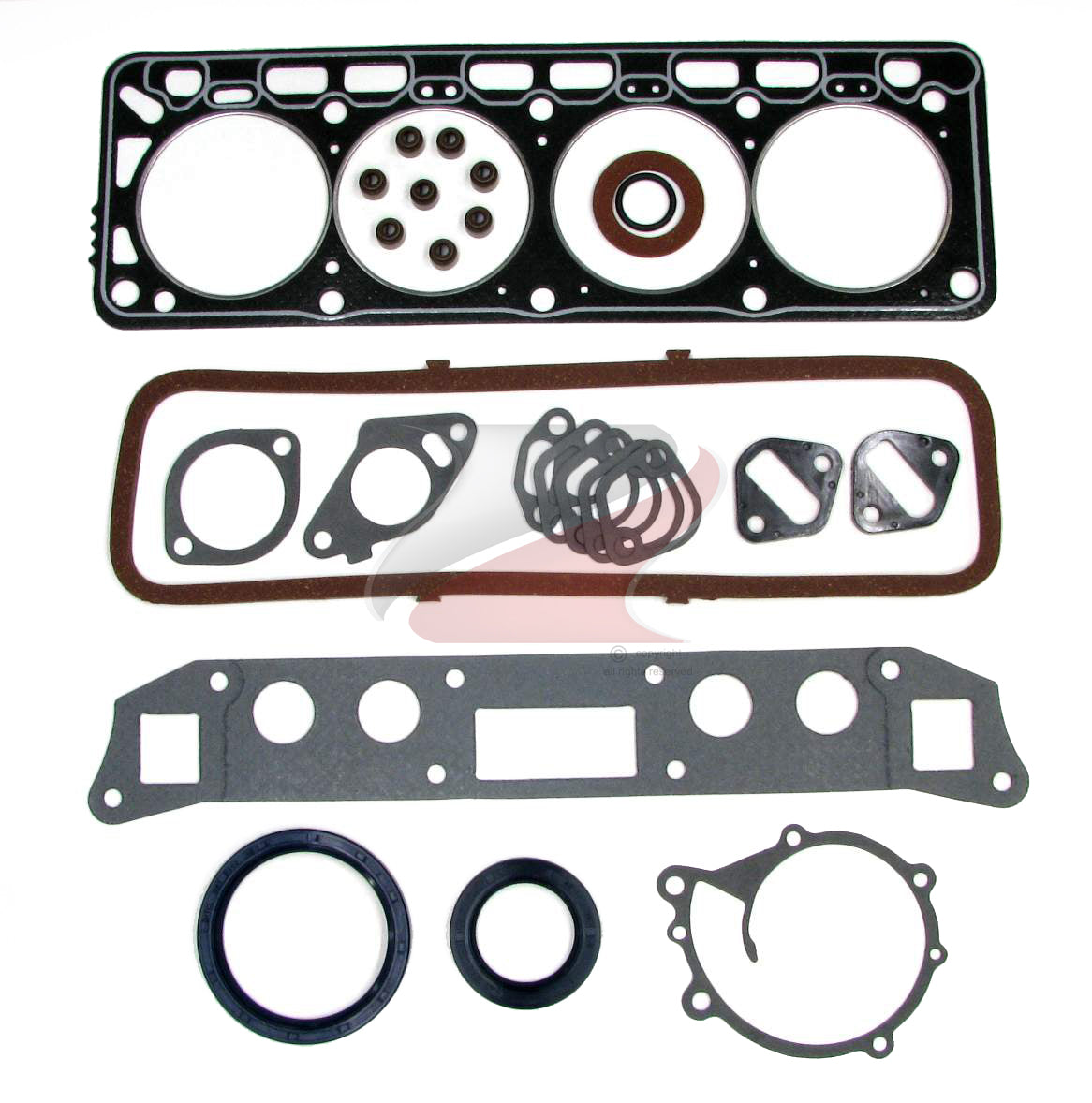 O/H GASKET SET H25 10101-60K25