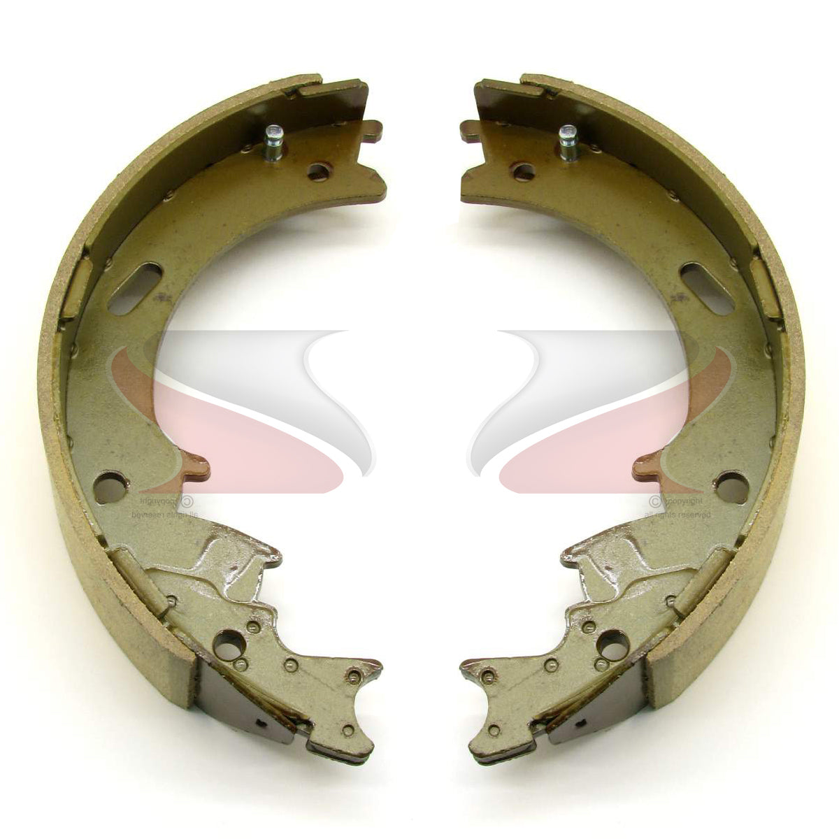 BRAKE SHOE SET (2) 1100763