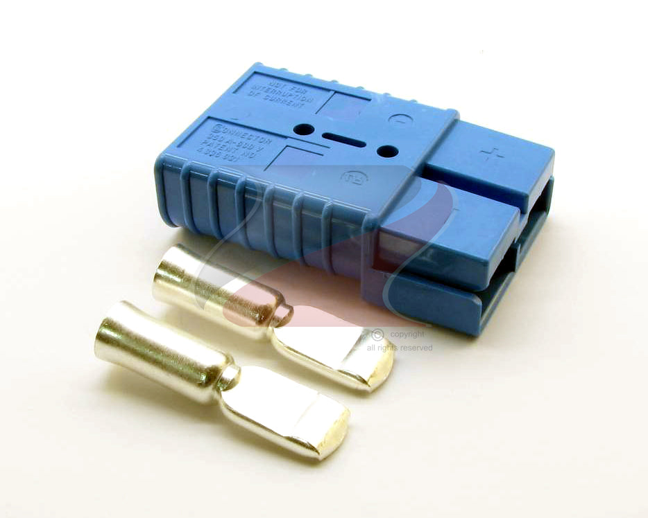 SB 350A. CONECTAR. 2/0 AZUL 195296