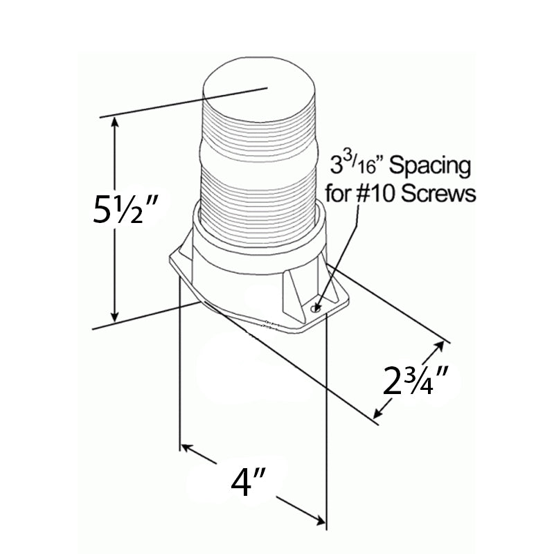 LAMPE STROBOSCOPIQUE À LED P0100, GRANDE