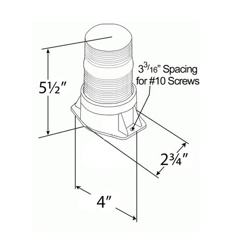 LAMPE STROBOSCOPIQUE À LED P0100, GRANDE