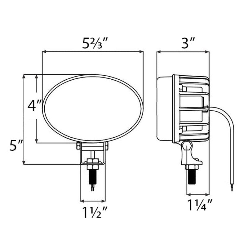 P0627 PROJECTEUR POUR CHARIOT ÉLÉVATEUR