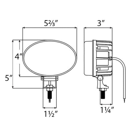 P0627 FORKLIFT SPOT LIGHT