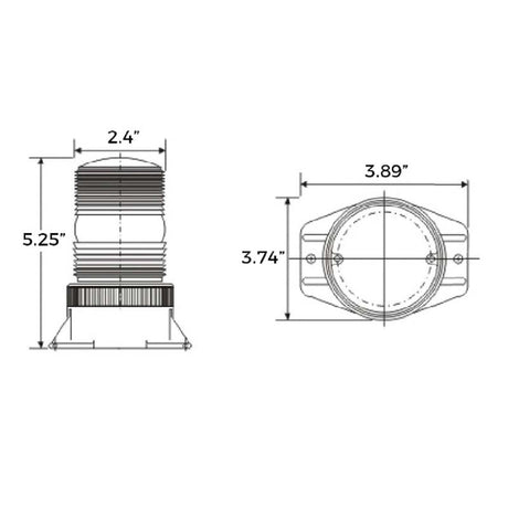 P1111 LUMIÈRE LED SUPER STROBOSCOPIQUE