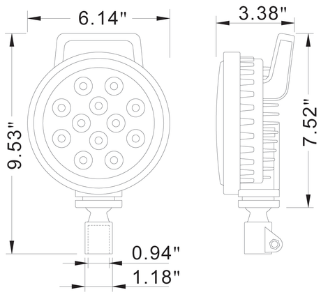 P2024 LAMPE DE TRAVAIL