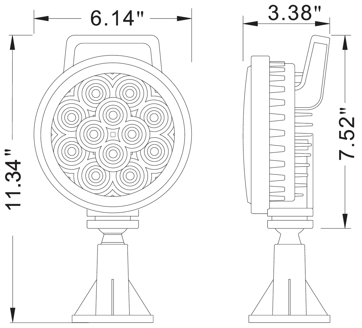 P2026 LAMPE DE TRAVAIL