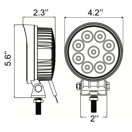 Luz de trabajo R2030