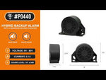 P0440 - 2 SOUND FORKLIFT ALARM