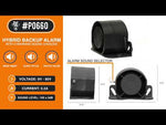 P0660 - 3 SOUNDS FORKLIFT ALARM ROUND